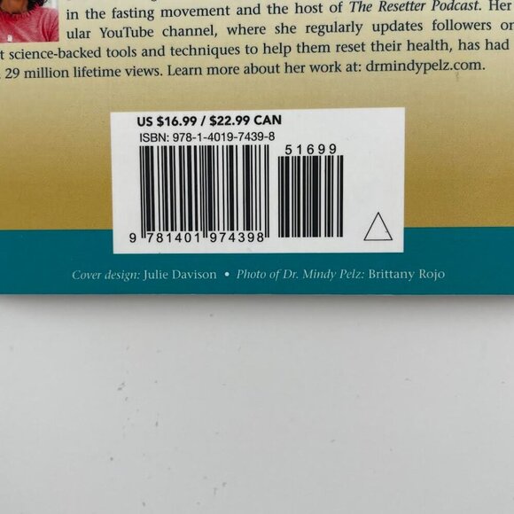 📚 3/$25 The Menopause Reset by Dr. Mindy Pelz | Paperback - Picture 7 of 7